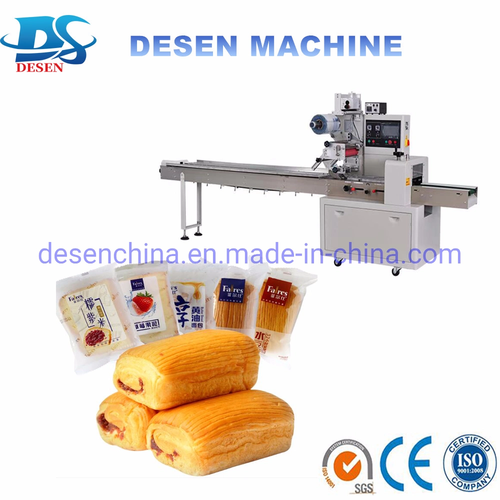 Automatic Packing Machine for Pita Arabic Bread Slice Bread Loaf Sandwich Bun Packaging Machine Multi-Function