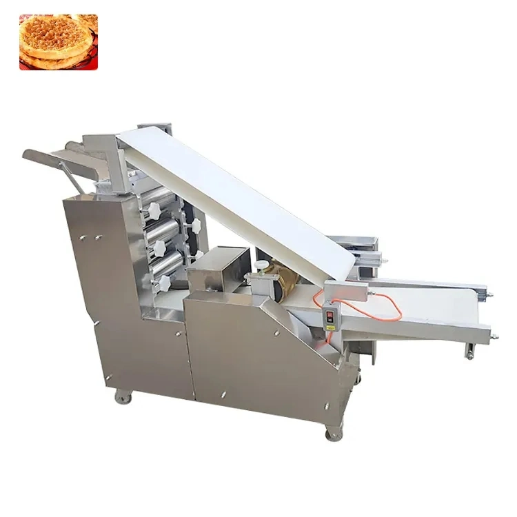 5-40cm Automatic Restaurant Flour Corn Mexican Tortilla Indian Chapati Taco Roti Flat Arabic Pita Bread Pizza Base Crust Dumpling Wrapper Skin Making Machine