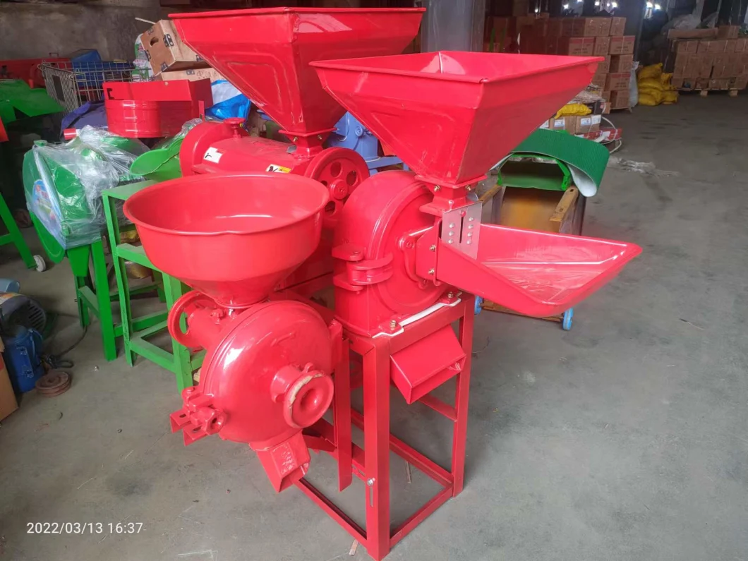 Household Flour and Surface Grinding Combined Rice Milling Machine