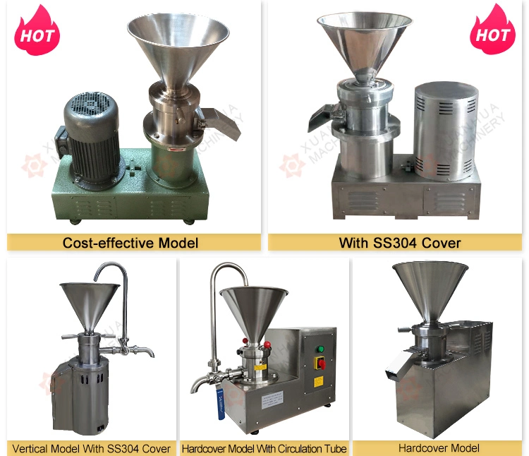 Tahini Paste Strawberry Jam Making Grinding Machines Chili Grinder Machine Tomato Sauce Processing Machine