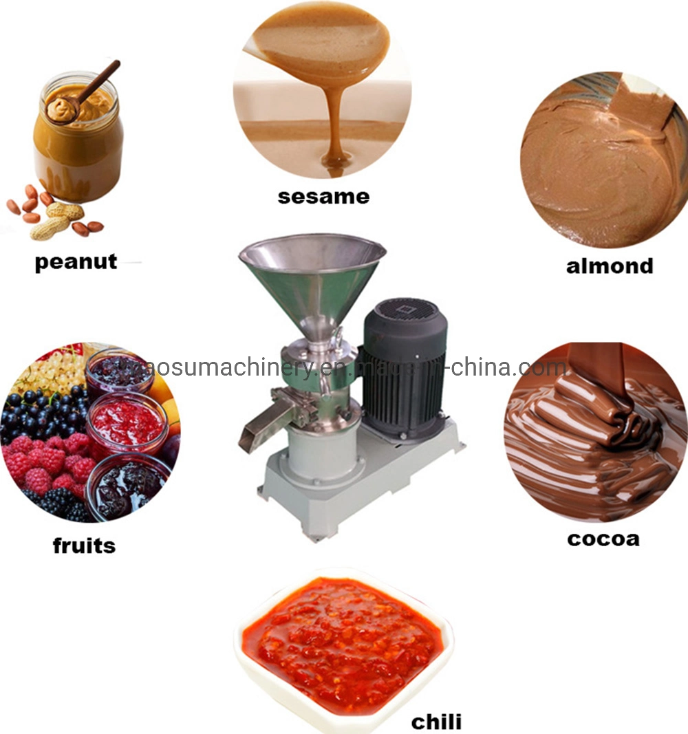 Top Quality Industrial Cocoa Sesame Peanut Butter Making Machine