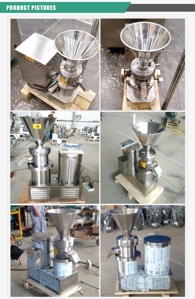 CE Approved Paste Sauce Making Machine Sesame Tahini Grinding Machine Almond Grinding Machine