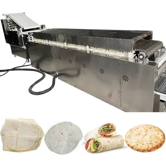 Commercial Bakery Equipment Cookware Automatic Bread Baking Machinery Pizza Oven Pita Bread Machine