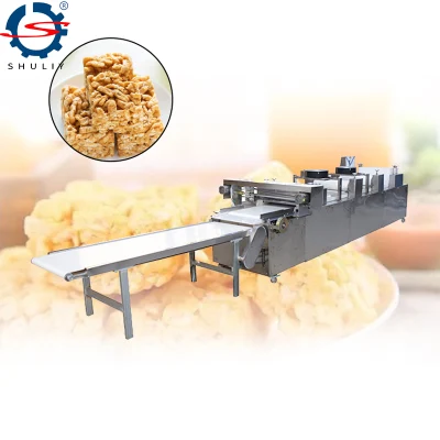 Peanut Tahini Candy Cutting Granola Cereal Bar Making Machine