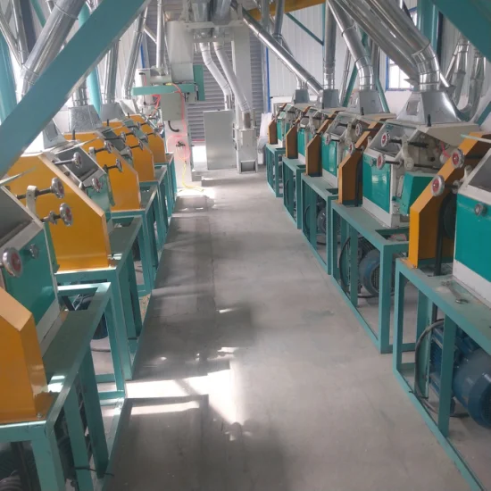 50t/D Corn Maize Flour Milling Machine Grain Flour Processing Equipment Wheat Corn Flour Mill Machinery Corn Wheat Flour Production Line