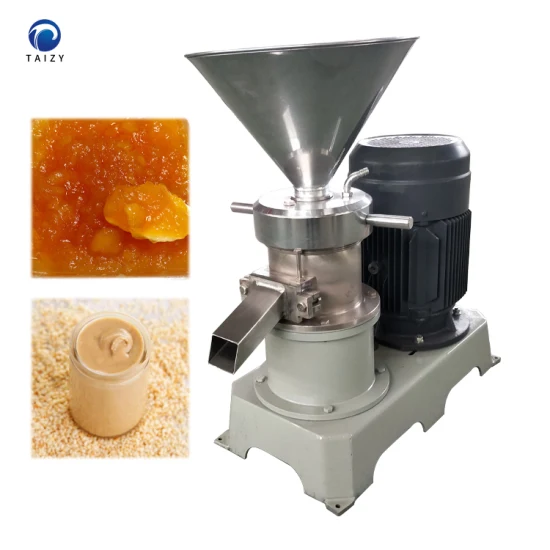 Fruit Jam Colloid Mill Peanut Butter Hummus Tahini Making Machines