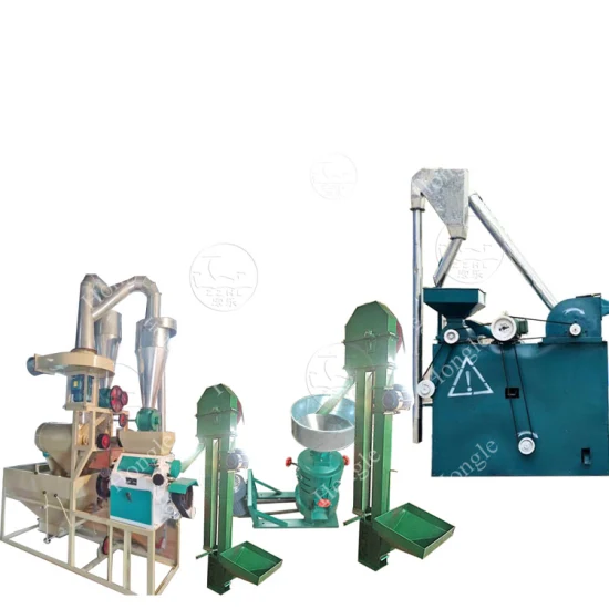 Corn Powder Machinery Wheat Making Maize Flour Milling Machine with Cheap Price