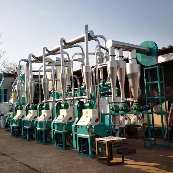 Chinese State-Owned Factory Supply 10-100t/24h Maize Milling Plant Machine