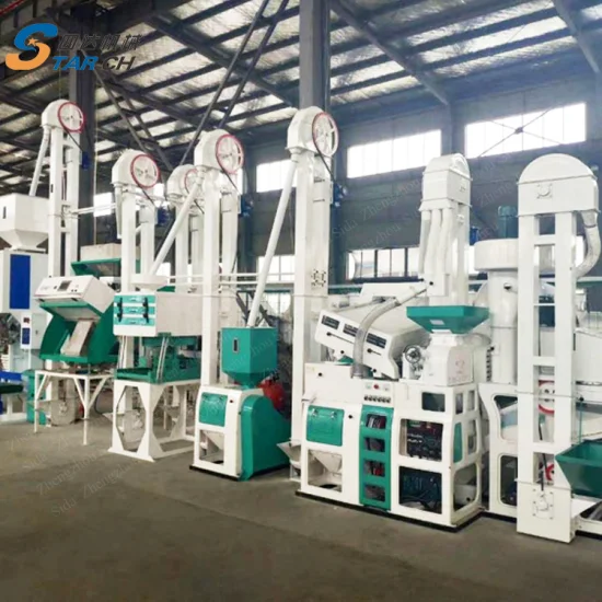 20 Tons Combined Rice Mill Machine Rice Processing Machine Rice Milling Machine