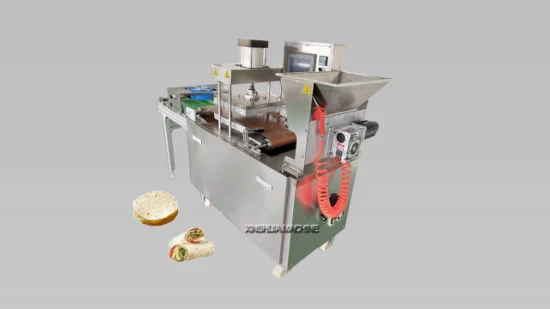 Electric Full Automatic Commercial Tortilla Wrapper Arabic Pita Bread Crepe Roti Chapati Taco Mexican Pancake Roast Duck Cake Shawarma Lavash Maker