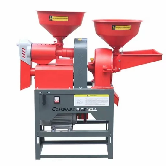 Combined Rice Flour Mill Machine Crusher Corn Machinery Rice Dehusk Plant