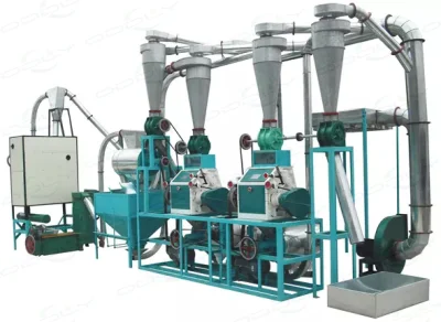 Low Cost Mini Plant 10 Tpd Roller Corn Maize Wheat Flour Milling Mill Machine Price for Making Grinding Wheat Corn Flour