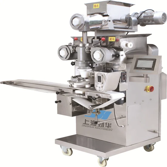 Two/Three Hoppers Biscuit Pita Bread Encrusting Machine for Commercial Bakery Use Big Output Product