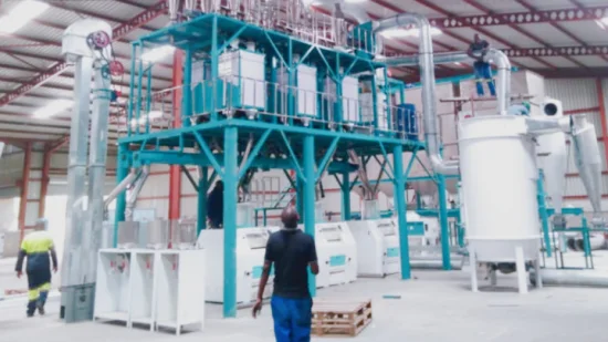 Commercial Maize Milling Plant Maize Flour Mill Machine