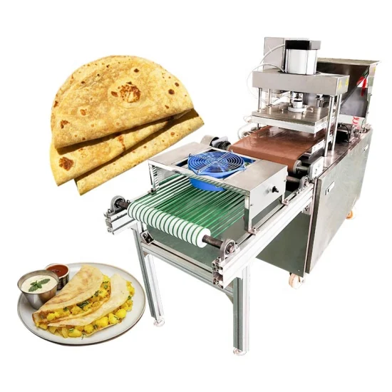 Corn Tortilla Making Machine Fully Automatic Bread Crust Chapati Making Machine