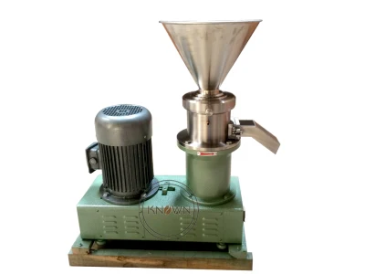 7.5kw Colloid Mill Peanut Butter Grinding Machine Tahini Sesame Tomato Sauce Making Machine