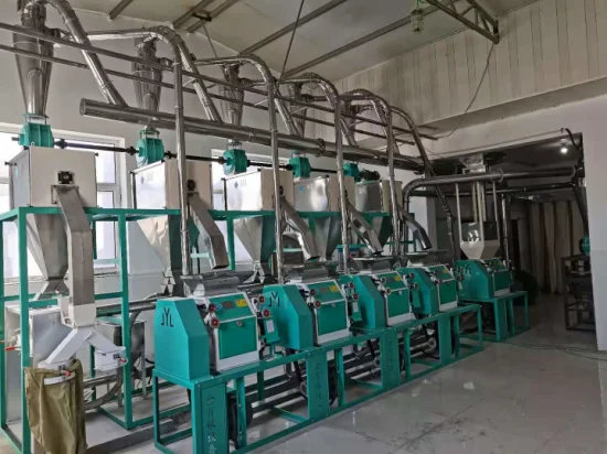 20t/D Wheat Flour Mill Machine Corn Flour Milling Machine Grain Flour Processing Machine Wheat Flour Grinding Machine Maize Flour Making Machine