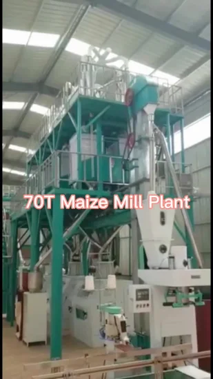 Full Automatic Flour Mill Machine Advanced Technology Maize Mill